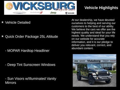 2023 Jeep Wrangler 4-Door Sport Altitude 4x4