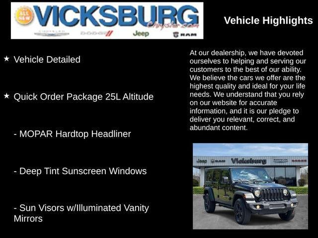 2023 Jeep Wrangler 4-Door Sport Altitude 4x4