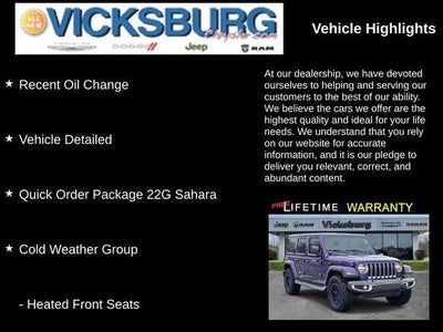 2023 Jeep Wrangler 4-Door Sahara 4x4