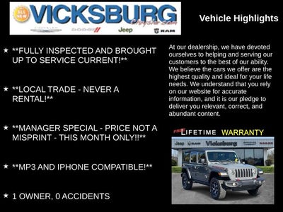 2022 Jeep Wrangler Unlimited Rubicon 4x4