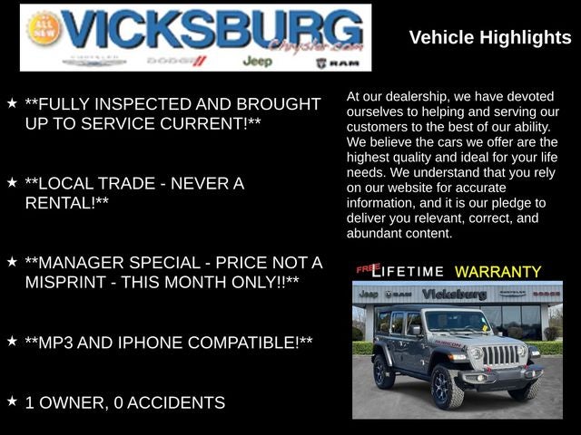 2022 Jeep Wrangler Unlimited Rubicon 4x4