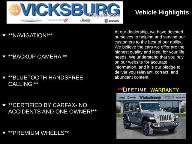 2022 Jeep Wrangler Unlimited Rubicon 4x4