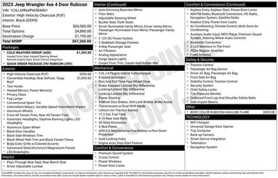 2023 Jeep Wrangler 4xe Rubicon 4x4