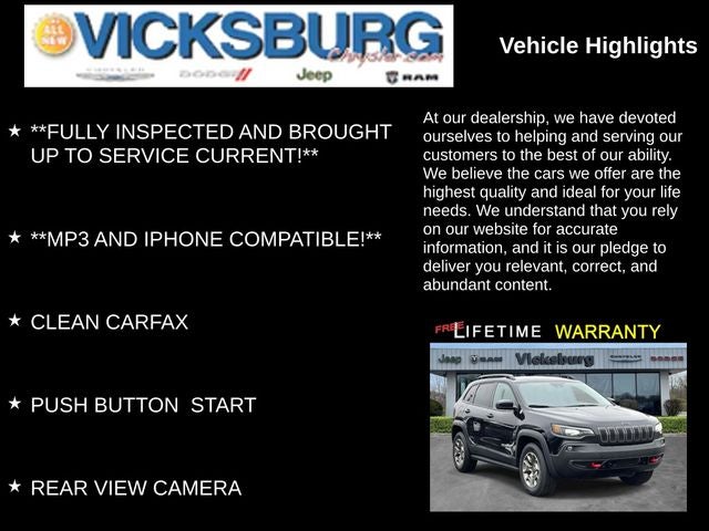 2022 Jeep Cherokee Trailhawk 4x4