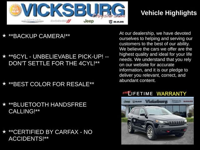 2022 Jeep Cherokee Trailhawk 4x4