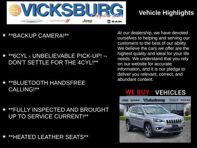 2019 Jeep Cherokee Limited 4x4