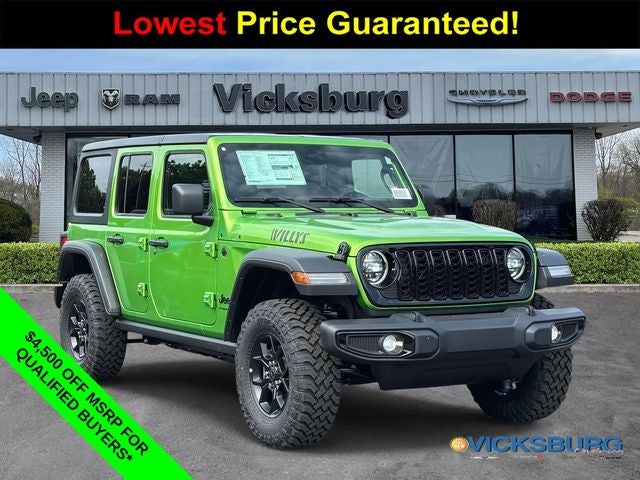 2025 Jeep Wrangler WRANGLER 4-DOOR WILLYS