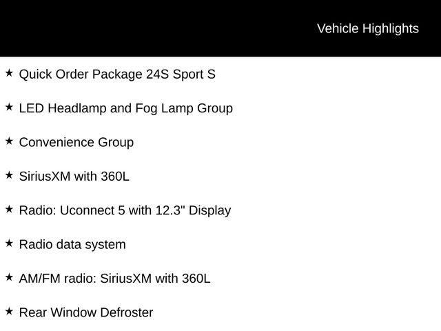 2026 Jeep Wrangler WRANGLER 4-DOOR SPORT S