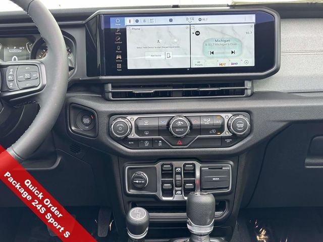 2025 Jeep Wrangler WRANGLER 4-DOOR SPORT S