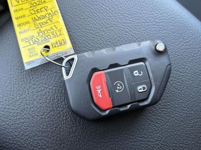 2026 Jeep Wrangler WRANGLER 4-DOOR WILLYS