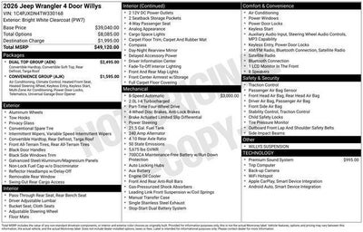2026 Jeep Wrangler 4-Door Willys '41