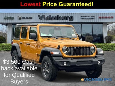 2026 Jeep Wrangler WRANGLER 4-DOOR SPORT S