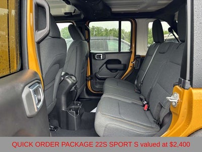 2026 Jeep Wrangler WRANGLER 4-DOOR SPORT S