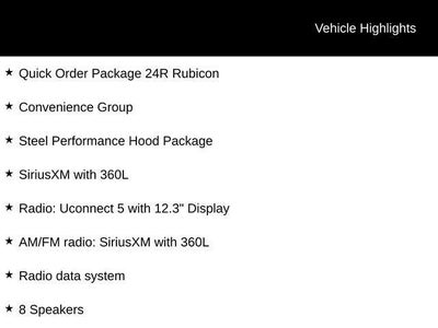 2026 Jeep Wrangler WRANGLER 4-DOOR RUBICON