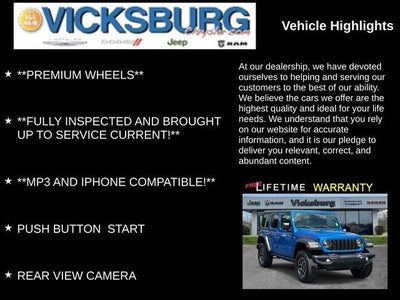 2024 Jeep Wrangler 4-Door Rubicon 4x4