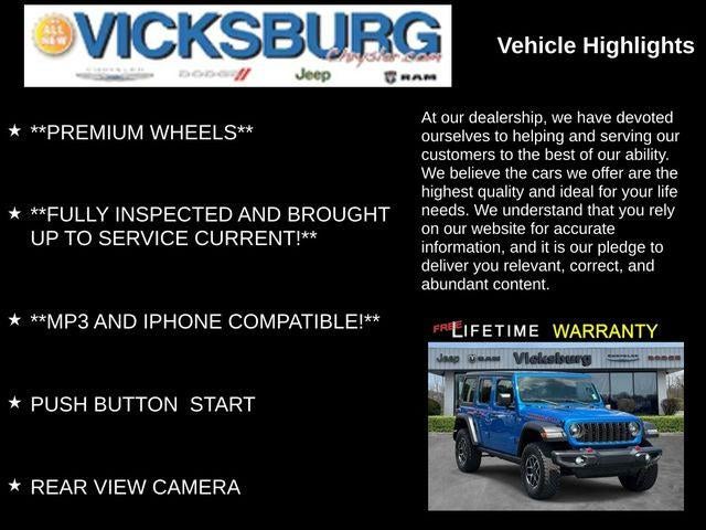2024 Jeep Wrangler 4-Door Rubicon 4x4