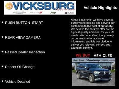 2017 Dodge Durango SXT AWD