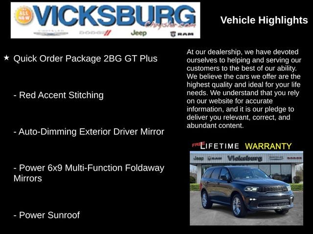 2023 Dodge Durango GT Plus AWD