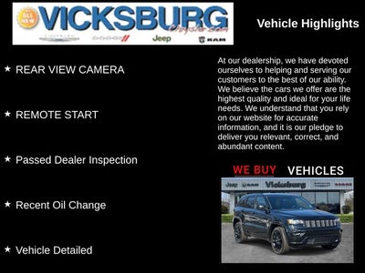 2018 Jeep Grand Cherokee Altitude 4x2