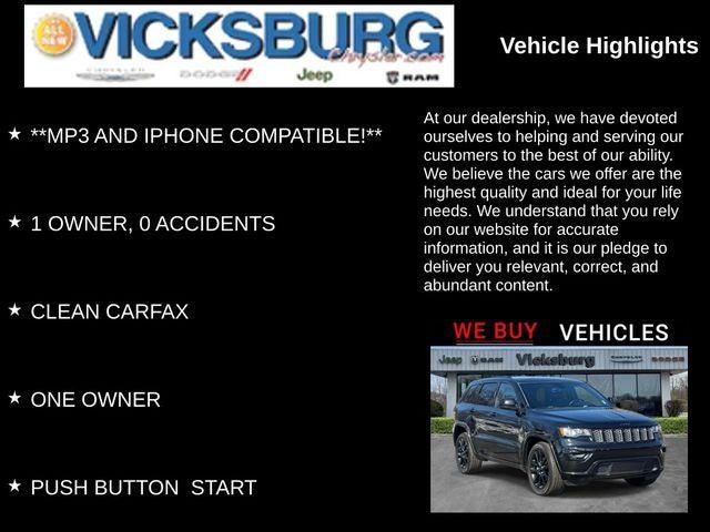 2018 Jeep Grand Cherokee Altitude 4x2