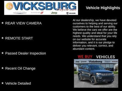 2018 Jeep Grand Cherokee Altitude 4x2