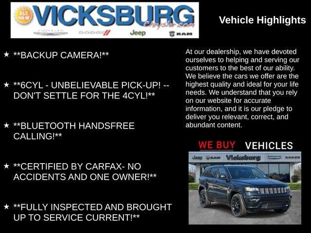 2018 Jeep Grand Cherokee Altitude 4x2