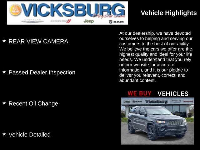 2015 Jeep Grand Cherokee Altitude