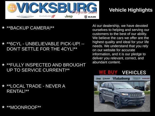 2015 Jeep Grand Cherokee Altitude