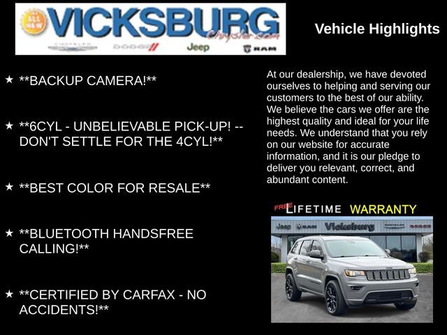 2020 Jeep Grand Cherokee Altitude 4x4