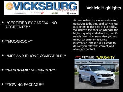 2021 Jeep Grand Cherokee 80th Anniversary 4x4