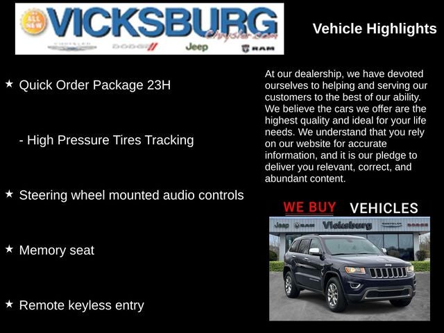 2015 Jeep Grand Cherokee Limited
