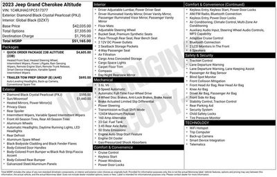 2023 Jeep Grand Cherokee Altitude 4x4