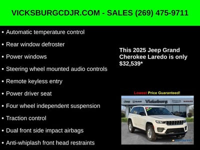 2025 Jeep Grand Cherokee GRAND CHEROKEE LAREDO 4X4