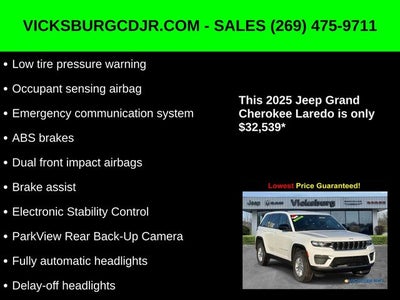 2025 Jeep Grand Cherokee GRAND CHEROKEE LAREDO 4X4