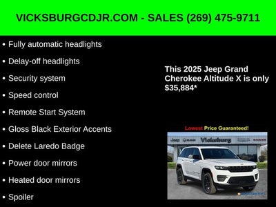 2025 Jeep Grand Cherokee GRAND CHEROKEE ALTITUDE X 4X4