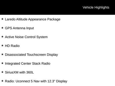 2026 Jeep Grand Cherokee GRAND CHEROKEE LAREDO ALTITUDE 4X4