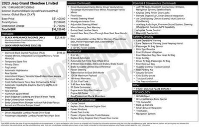 2023 Jeep Grand Cherokee Limited 4x4