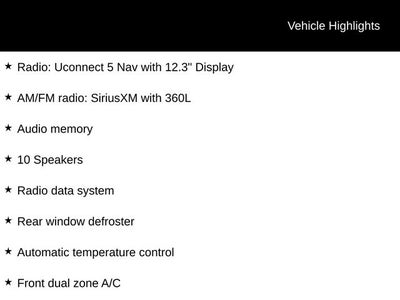 2027 Jeep Grand Cherokee Limited Reserve