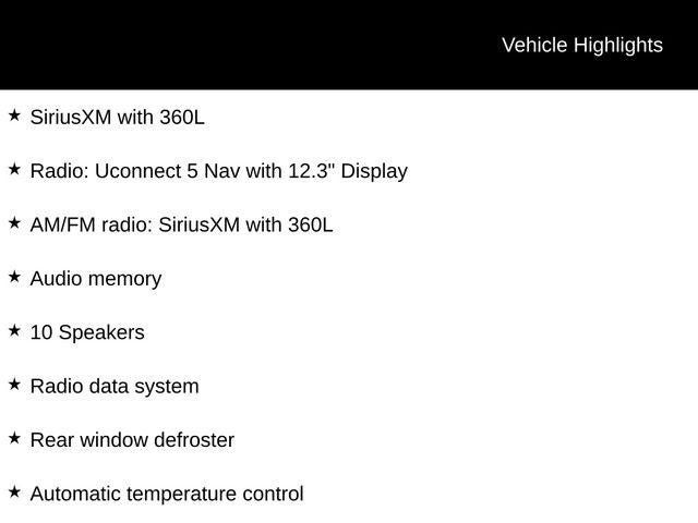 2027 Jeep Grand Cherokee GRAND CHEROKEE LIMITED RESERVE 4X4