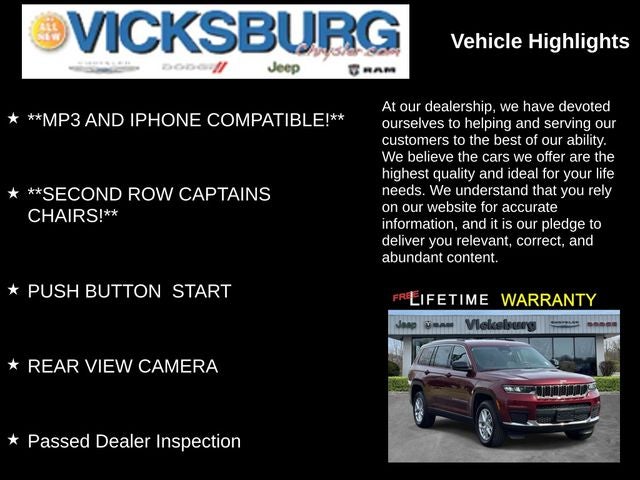 2023 Jeep Grand Cherokee L Laredo 4x4