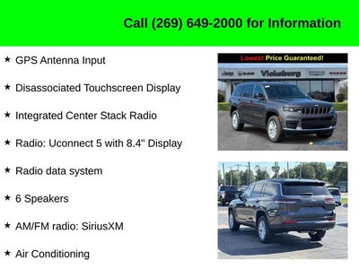 2026 Jeep Grand Cherokee GRAND CHEROKEE L LAREDO X 4X4
