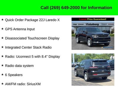 2026 Jeep Grand Cherokee GRAND CHEROKEE L LAREDO X 4X4