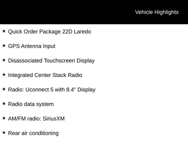 2026 Jeep Grand Cherokee GRAND CHEROKEE L LAREDO 4X4
