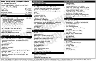 2023 Jeep Grand Cherokee L Limited 4x4