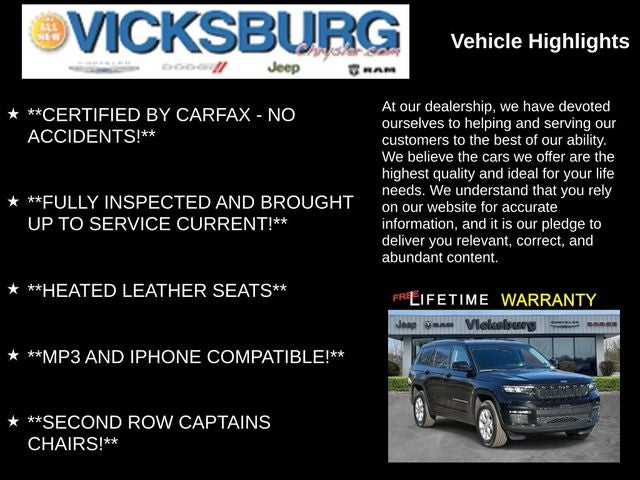 2023 Jeep Grand Cherokee L Limited 4x4