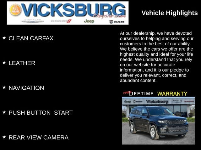 2023 Jeep Grand Cherokee L Limited 4x4