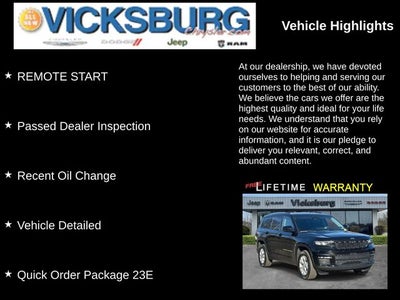 2023 Jeep Grand Cherokee L Limited 4x4