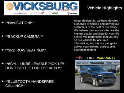 2023 Jeep Grand Cherokee L Limited 4x4