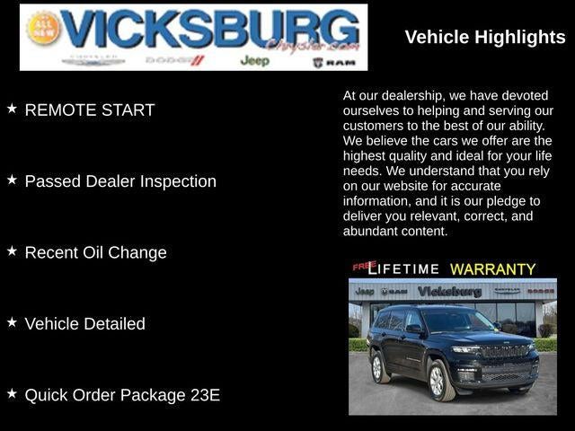 2023 Jeep Grand Cherokee L Limited 4x4