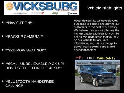 2023 Jeep Grand Cherokee L Limited 4x4